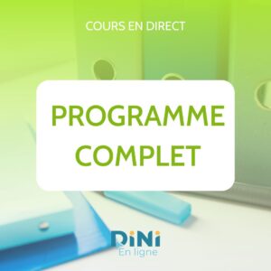 Programme Complet en Direct (5h/semaine)